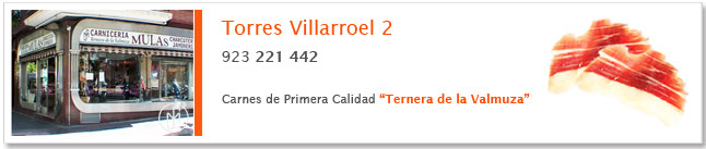 Torres Villarroel 2. Phon: +34 923 221 442